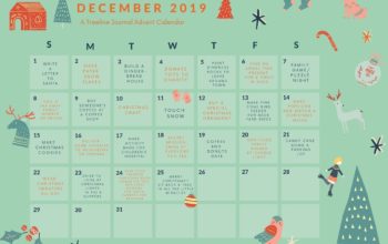 Free Treeline Journal Advent Calendar!