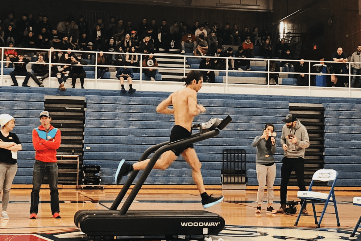 Mario Mendoza 50k treadmill world record
