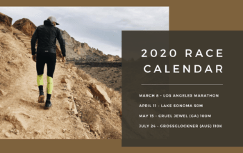 My 2020 Race Calendar and How I’m Going to Finish At Each Race