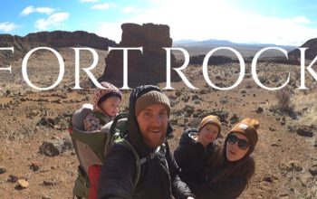 Caves & Climbing | A Family Hike at Fort Rock State Park