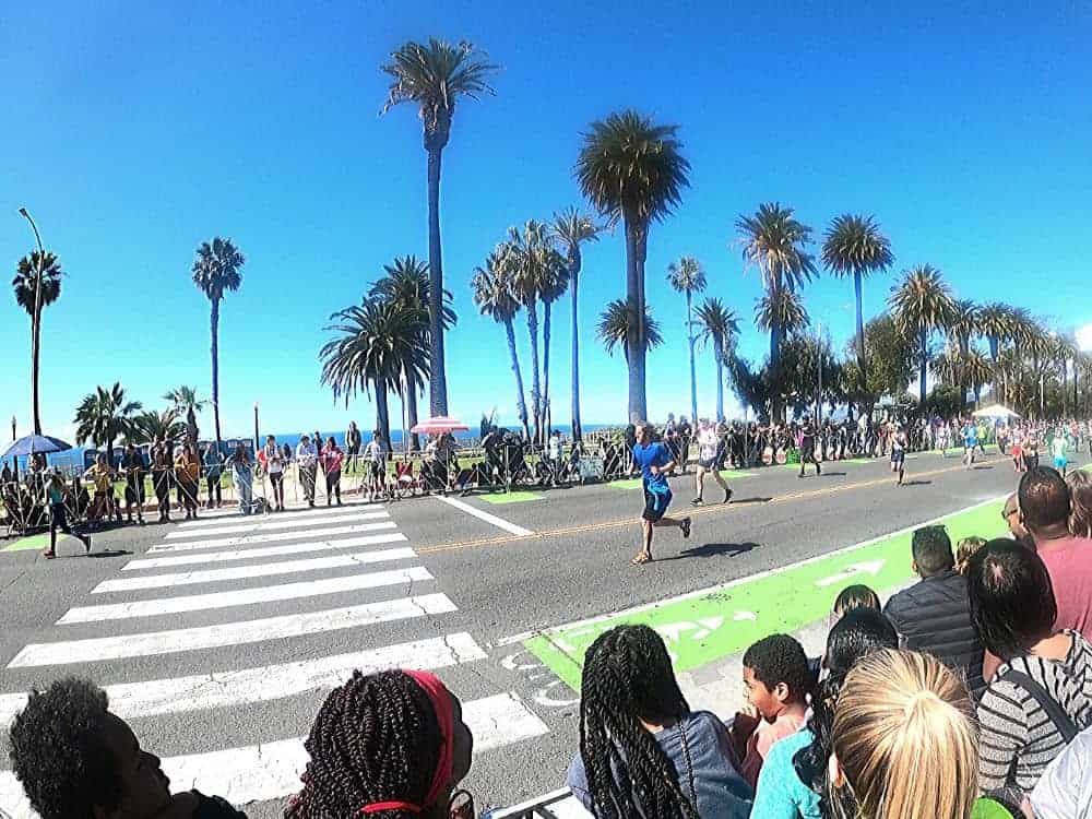 L.A. Marathon Finish Line