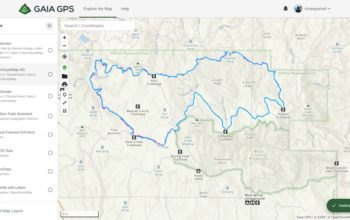 Backcountry Safety for Ultra Runners | Part I: Gaia GPS Mapping for Your Phone